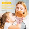 1 Pcs Family Hand Puppets 13 Inch Grandparents, Mom & Dad, Brother & Sister Plush Hand Puppet Toys Role-Play Toy Puppets for Kids Storytelling Imaginative Pretend Play Teaching Preschool(Sister) view 3