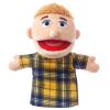 1 Pcs Family Hand Puppets 12 Inch Grandparents, Mom & Dad, Brother & Sister Plush Hand Puppet Toys Role-Play Toy Puppets for Kids Storytelling Imaginative Pretend Play Teaching Preschool(Brother) view 1