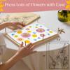 Extra Large Flower Press Kit for Adults and Teens - Big Flower Preservation Kit 38 x 29cm (15" x 11.4") - Includes Expert Video Tutorials - Gift-Ready Packaging Ideal for Arts and Crafts Lovers view 3