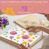 Extra Large Flower Press Kit for Adults and Teens - Big Flower Preservation Kit 38 x 29cm (15" x 11.4") - Includes Expert Video Tutorials - Gift-Ready Packaging Ideal for Arts and Crafts Lovers view 4