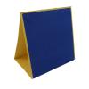 Kids Felt Flannel Board, Self Standing Educational Felt Board Foldable Felt Storytelling Board, Double Sided Teaching for Preschool Classroom and Homeschooling(Blue Black) view 1