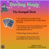 Ted's Sterling Magic Bicycle Svengali Deck Trick in Blue Back, Diamonds Suit, Choose Your Force Card (Six) view 4