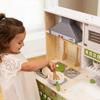 Fat Brain Toys Cook, Bake, and Brew Modern Deluxe Kitchen - Wooden Playset, 3+ view 3