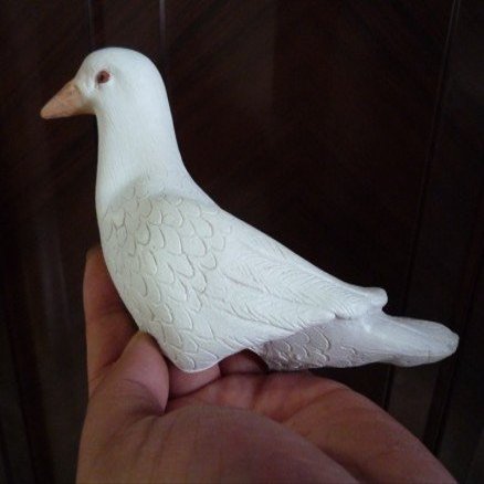 SUMAG Vanishing Dove (Latex) Fake Rubber Dove Magic Tricks Appearing Vanishing Magic Props Stage Close-up Illusions Accessories Comedy