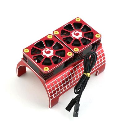 Alloy Motor Cooling Fan Brushless Motor Radiator for Traxxas X-Maxx 1/5 RC Car