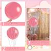 Deekin 8 Pcs Hot Air Balloons Net 36'' Hot Air Balloon Drop Net for Ceiling Release Photo Props Baby Shower Wedding Birthday Party view 2