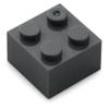 Feleph 2x2 Bricks Dark Stone Gray 400 Pieces Parts Classic Building Creative Play Blocks Set Toy Compatible with 3003 Major Brick Brands view 2