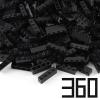 Feleph 360 Pieces 1x4 Bricks Black Classic Parts Building Creative Play Blocks Set Toy Basic Accessories Compatible with 3010 3066 Major Brands view 1