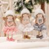 3pcs Christmas Angel Doll Decoration, Christmas Tree Hanging Ornaments, Thanksgiving Day Birthday Gifts, New Year Fairy Presents, Home Party Kids Girls Toys Pendant(GF-X3) view 2