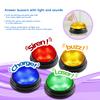 BEAN LIEVE 4-Pack Game Buzzers - Family feud Buzzer with Lights and Sounds, Answer Buzzers for Classroom, Quizzes Party, Buzzer for Game Show for Kids, Adults and Teacher Supplies view 3