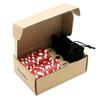 Bilywey Upgrade Left Right Center Dice Game Set with 3Pcs Beech Wood Dices + 36Pcs 11.5g Poker Chips (Red) view 4