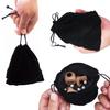 Bilywey Upgrade Left Right Center Dice Game Set with 3Pcs Beech Wood Dices + 36Pcs 11.5g Poker Chips (Black) view 3