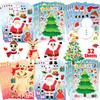32 Sheets Christmas Stickers for Kids, Christmas Crafts Party Favors for Kids, Holiday Stickers view 1