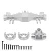 RCAWD Front Axle Housing Cover Case Set LOS242031 for Losi 1/8 LMT Series Upgrades Part Silver view 1