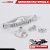 RCAWD Front Axle Housing Cover Case Set LOS242031 for Losi 1/8 LMT Series Upgrades Part Silver view 3