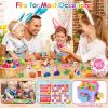 80PCS Mini Animal Erasers for Kids Bulk Small Toys, 3D Cute Erasers Desk Pets Treasure Box Toys Prizes for Classroom School Supplies Teacher Must Haves Students Gifts Kids Party Favors, Random view 4