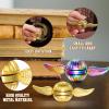 2Pcs Metal Orb Ball Fidget Spinner Anti-Anxiety Stress Relief Focus Meditation Break Bad Habits ADHD EDC Finger Spinning Sensory Toys view 3