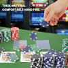 11.5 Gram Poker Chips,100pc Casino Poker Chips for Texas Hold'em, Blackjack Chips,Casino Poker Games Kit,Poker Chip Set for Card Board Game,Bulk Poker Chip,Gambling Chips view 4
