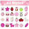 Jofan 24 PCS Valentines Cards with Mochi Squishy Toys Squishies for Kids Valentines Day School Class Classroom Gifts Prizes Party Favors view 2