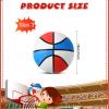 Vinsot 6 Pack Mini Rubber Basketballs 7 Inch Red, White and Blue Basketball Bulk Small Basket Balls for Indoor, Outdoor, Pool Parties, Game Party Favors view 2