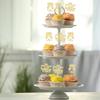 Gyufise 24Pcs We Can Bearly Wait Cupcake Toppers Gold Glitter Bear Cupcake Picks for Gender Reveal Baby Bear Theme Baby Shower Kids Birthday Party Cake Decorations Supplies view 4