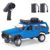 Goolsky RC Rock Crawler, 1:12 Scale Remote Control Car, 4WD Off Road RC Truck, 2.4Ghz All Terrains Climbing Vehicle, RC Car with LED Lights for Adults, Include 2 Batteries (Blue) view 1