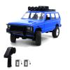Goolsky RC Rock Crawler, 1:12 Scale Remote Control Car, 4WD Off Road RC Truck, 2.4Ghz All Terrains Climbing Vehicle, RC Car with LED Lights for Adults, Include 2 Batteries (Blue) view 4