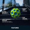 Waboba Moon Ball Gradient Hyper Bouncy Ball - All Ages Extreme Bounce and Fun - Super High Bouncing Ball Perfect for Active Play and Outdoor Games - Rainbow view 4