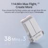 DJI Mini 3 Fly More Combo (DJI RC), Drones with Camera for Adults 4K, 3 Batteries for 114-min Flight Time, Vertical Shooting, 32800ft (10km) Video Transmission, Lightweight Mini Drone for Beginners view 4