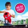 P.M.I. Miraculous Ladybug Plush School Backpack| One of Two 12-Inch-Tall Collectibles | Miraculous Ladybug Toys and Playable Plush Backpacks | Tikki| Miraculous Ladybug Kids Toys | Licensed Plush view 4
