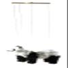Artisan Owl Panda Bear Marionette Puppet - Soft Yarn Body with Wooden Feet, Detachable Strings for Theatrical Performance & Display view 4
