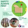 Monlurd Crocodile Montessori Busy Board, Sensory Board,Educational Toys, Activity Cube, Wall Toys, Daycare Furniture, Playroom Furniture, Boys and Girls 6 M+ view 2