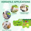 Monlurd Crocodile Montessori Busy Board, Sensory Board,Educational Toys, Activity Cube, Wall Toys, Daycare Furniture, Playroom Furniture, Boys and Girls 6 M+ view 3