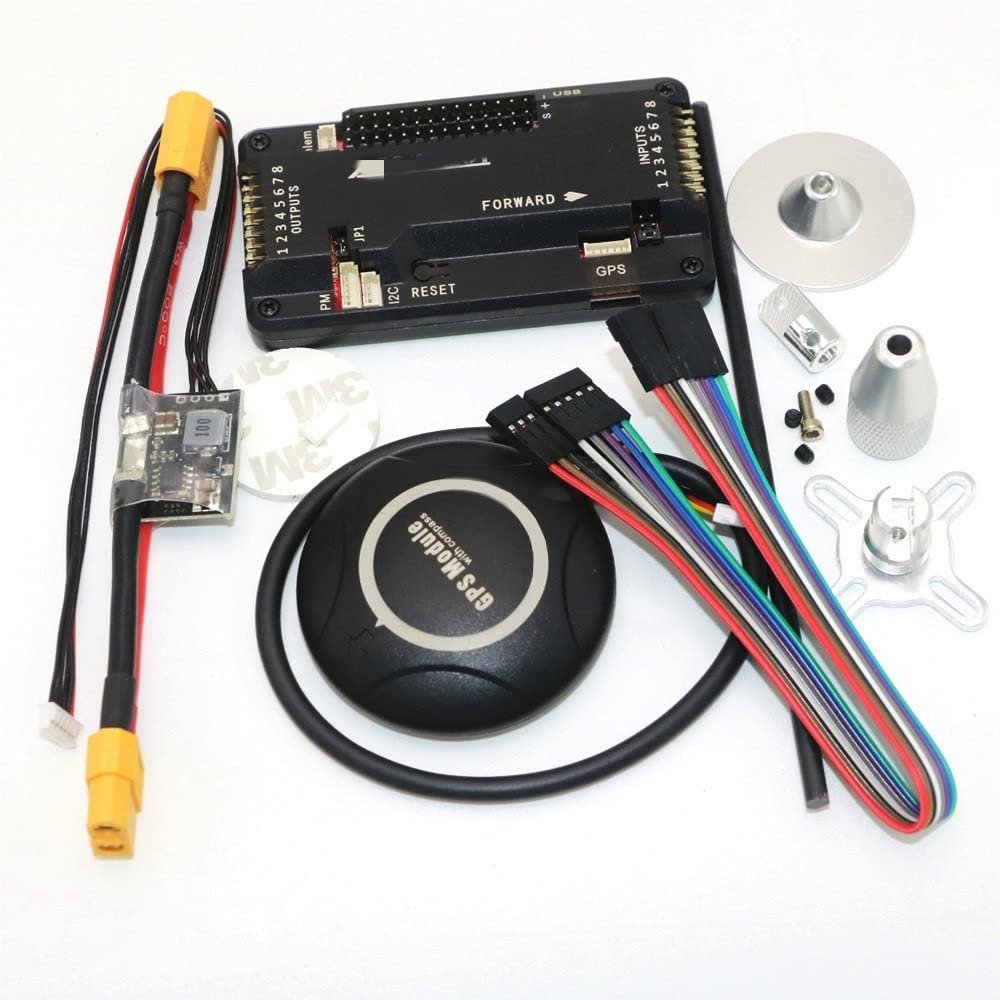 Drone Accessories for APM 2.8 ArduPilot Mega Internal Compass APM Flight Controller Built-in Compass with 7M GPS for FPV RC Drone Aircraft Replaceable (Color : Side pin)