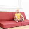 Foamnasium Blocksy Mini, Indoor Foam Playset 3 Piece Soft Toddler and Kids Active Play Couch for Crawling, Climbing, Fort Building and Jumping, Made in The US, Enhanced Slate view 3