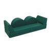 Foamnasium Blocksy + Kids Couch, Indoor Foam Playset, 6 Piece Soft Toddler and Kids Active Play Couch for Crawling, Climbing, Fort Building and Jumping, Made in The US, Enhanced Emerald view 1
