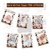 1st Birthday Photo Banner Cowboy Photo Banner - Cow Birthday Banner Decorations Cow Newborn to 12 Month Photo Banner for Baby Girl Boy 1st Farm Theme Birthday Party view 2