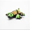 Gecko, Green, Reptiles, Green, Hand Made, Thailand Sand Creatures, Toy, Paper Weight, Bean Bag, Cornhole 3" TH7 BB67 view 2