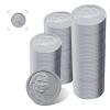 YTYOTO 100 Pcs Fake Coins for Kids Learning, Plastic Play Coins for Teaching, 100 Nickels for Kids Pretend Play Store Or Cash Register view 1