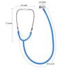 Zcaukya Kids Stethoscope, 2 Pack Real Working Nursing Stethoscope for Kids Role Play, Doctor Game, Blue and Pink view 2