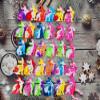 100 Packs Easter Classroom Students Gifts Bulk Rainbow Bubble Fidgets Gifts From Teacher,Rabbit Mini Pop Holiday Rewards Party Favors for Kids Adult view 2