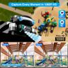 Contixo F19 Drone With 1080p HD FPV Camera, 20 Min Flight 360 Flips Brushless Motor RC Quadcopter With Altitude Hold, Obstacle Avoidance, Follow Me For Novice Beginner's Kids And Adults, 2 Batteries view 2