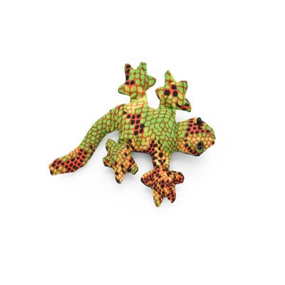 Gecko, Green, Reptiles, Hand Made, Thailand Sand Creatures, Toy, Paper Weight, Bean Bag, Cornhole 3" TH10 BB67