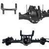 Aluminum Front & Rear Axles CNC Complete Axle Set for 1/10 RC Crawler Car Axial SCX10 II RGT 86100 Redcat GEN8 Element Enduro CC01 (Black Front Rear Axle) view 2