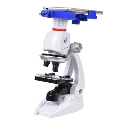 BAHCCE Lab Microscope Slides 1200 X Monocular Biological Microscope Set, Child Lab Optical Instruments Microscope Parts (Color : with Mount)