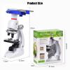 BAHCCE Lab Microscope Slides 1200 X Monocular Biological Microscope Set, Child Lab Optical Instruments Microscope Parts (Color : with Mount) view 4