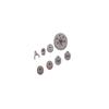 FMS FCX18 FCX24 RC Cars Upgrade Parts for FCX24, FCX24 Power Wagon, K5 Blazer, Lemur, Unimog 421,K5 PRO& FCX18 Land Cruiser 80, K10, Hummer EV, FCX18 LC80 Brushless: Metal Transmission Gear view 1