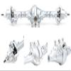 Aluminum Front & Rear Axles CNC Complete Axle Set for 1/10 RC Crawler Car Axial SCX10 II RGT 86100 Redcat GEN8 Element Enduro CC01 (Silver Front Rear Axle) view 2