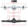 Aluminum Front & Rear Axles CNC Complete Axle Set for 1/10 RC Crawler Car Axial SCX10 II RGT 86100 Redcat GEN8 Element Enduro CC01 (Silver Front Rear Axle) view 4