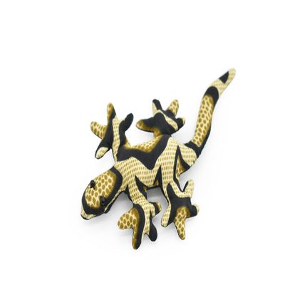 Gecko, Brown, Reptiles, Brown, Hand Made, Thailand Sand Creatures, Toy, Paper Weight, Bean Bag, Cornhole 3" TH8 BB67